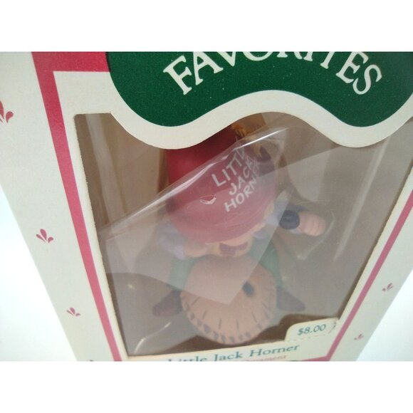 Little Jack Horner Hallmark Keepsake Ornament 1988 Bob Siedler Boxed Christmas - Picture 4 of 8